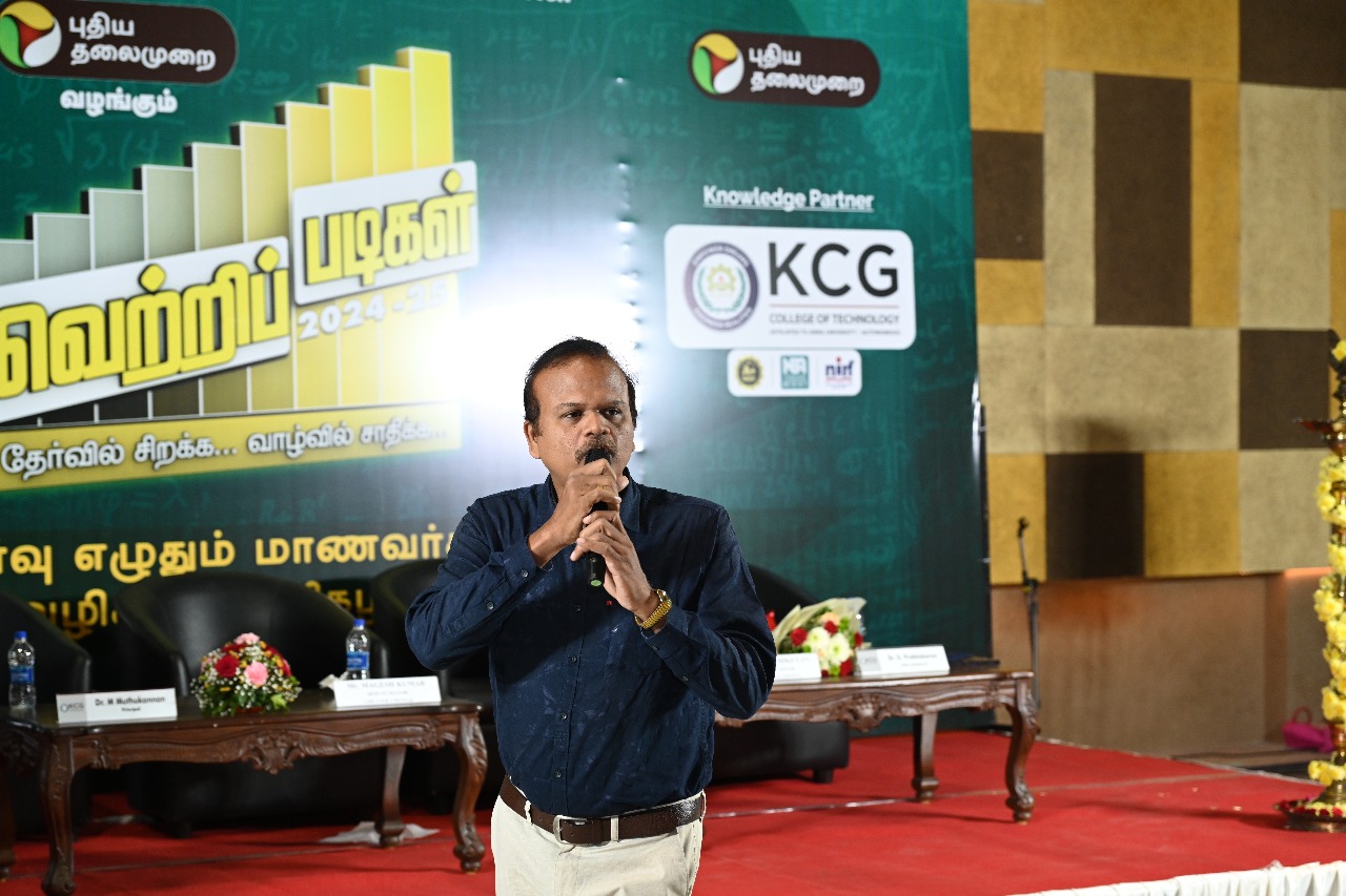 Dr. Subramanian at Vetri Padigal program 5